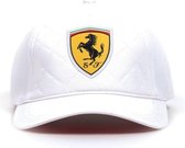 Scuderia Ferrari Quilted Cap White