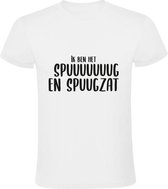 Spuugzat Heren t-shirt | irritant | irritaties | Wit