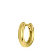 Lucardi Dames Gold helixpiercing 2mm - Piercing - Cadeau - Echt Zilver - Goudkleurig