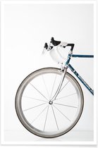 JUNIQE - Poster Ride my Bike -20x30 /Grijs & Wit