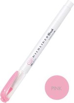 Zebra Mildliner Brush Pen - Mild Pink  Set van 2 verpakt  in een Etui
