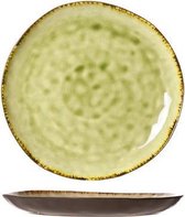 Mossa Groen Dinerbord - Plat - Ø 27xh3cm