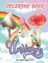 Unicorn Coloring Book for Kids Ages 4-8