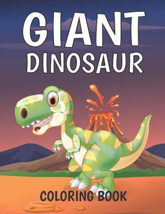 Giant Dinosaur Coloring Book, Dino Osm | 9798676597986 | Boeken | bol.com