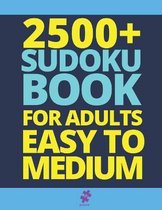 2500+ Sudoku Book For Adults Easy To Medium