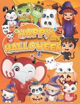 Happy Halloween: Halloween Coloring Book for Boys, Girls, Fun, ... Book for Kids Ages