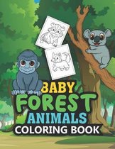 Baby Forest Animals Coloring Book