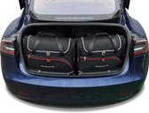 Tesla Model 3 Bespoke Trunk Reistassen 5-delig Organizer Weekendtassen Auto Interieur Accessoires