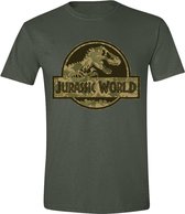 Jurassic World Camouflage Logo T-shirt