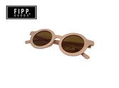 Fipp Goods | Kinderzonnebril | Kids sunglasses | Bright Pink | Licht Roze | Vanaf 24 maanden | Retro | Vintage