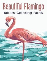 Beautiful Flamingo Adults Coloring Book