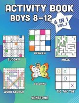 Activity Book Boys 8-12