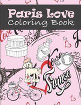 Paris Love Coloring Book