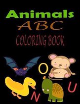 Animal ABC coloring book