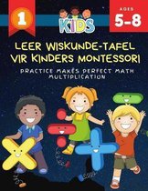 Leer wiskunde-tafel vir kinders montessori Practice Makes Perfect Math Multiplication