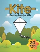 Kite Coloring Book for Kids