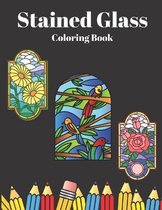 Stained Glass Coloring Book