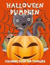 Halloween pumpkin coloring book forToodlers