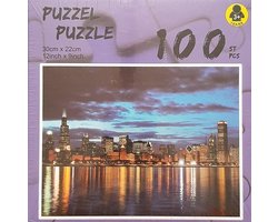 Puzzel Skyline Big City 100 stukjes