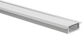 LED strip profiel Matera aluminium laag 5m (2 x 2,5m) incl. transparante afdekkap