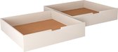 Mobi Furniture Bedlade - LENA MINI Wit