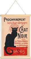 JUNIQE - Posterhanger Théophile Alexandre Steinlen - Le Chat Noir