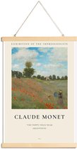 JUNIQE - Posterhanger Monet - The Poppy Field near Argenteuil -40x60