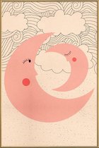 JUNIQE - Poster met kunststof lijst Sweet Dreams -20x30 /Roze