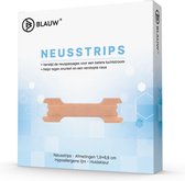 BLAUW® Snurken Anti Snurk 90 Neusstrips + E-book - Pleisters - Strips met Hypoallergene Lijm - 1,9 x 6,6 cm - Slaapproblemen - Breathe - Bandage - Right - Neusspreider