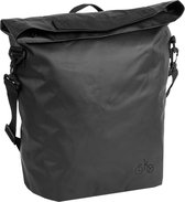 Bike - Carbon - Rolltop - Fietstas -  Schoudertas - Laptoptas - Waterafstotend - Zwart