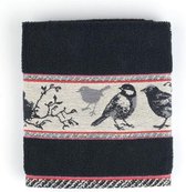 Bunzlau Castle Birds Keukendoek (6 Stuks) - 53x60 cm - Black