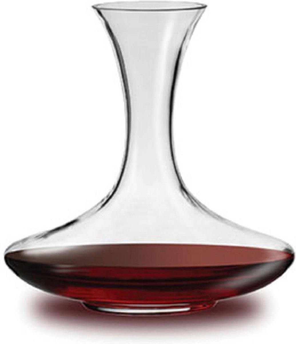 LYVA Decanteerkaraf - Luxe Witte Wijnkaraf - Decanteerkan - Wijnkan - Decanteerkaraf - Wijnschenker - Glas Karaf - Cocktail Karaf - 0,75l