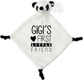 Câlin panda en tissu avec premier petit ami avec naam- cadeau de maternité personnel