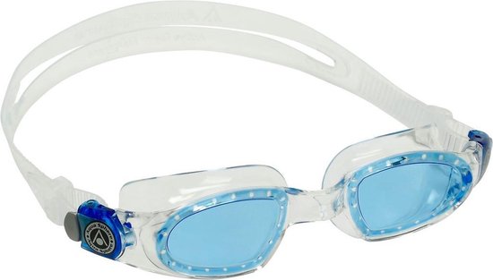 Aquasphere Mako 2 - Zwembril - Volwassenen - Blue Lens - Transparant/Blauw