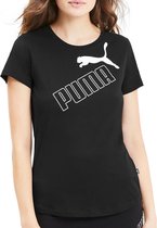 Puma T-shirt - Vrouwen - zwart/wit