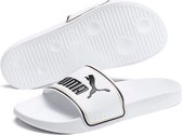 Puma Slippers - Maat 37 - Unisex - wit/zwart/goud