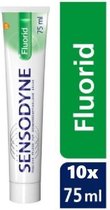 Sensodyne - Fluoride - Tandpasta - 10x 75ml - Voordeelverpakking