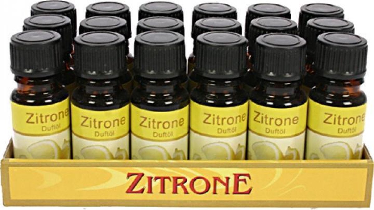Goedkoopste Aromatische Olie - Citroen - Lemon - 10 ml - Alle Geurverspreiders / Diffusers - Voor in huis