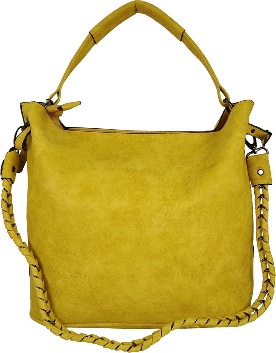 Eleganci bag in bag licht geel
