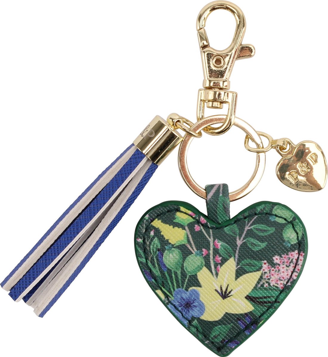 CGB PAINTED & PRESSED KEYRING GREEN