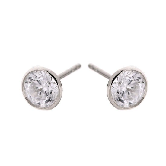 Boucles d'oreilles en or 14 carats style tendance N-joy OB225339