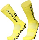 Chaussettes de sport - - jaune football Grip poignée - ampoules anti - compression - amélioration de la performance - tennis - course - handball - Sport - Fitness - Taille 39- 44