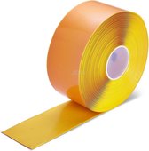 PermaStripe vloertape Geel 100 mm x 3000 cm x