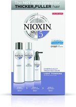 Nioxin System 5 Step 1 + 2 + 3 Trial Kit Pakket Chemisch Behandeld /dunner Wordend Haar 1pakket