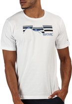 Regatta Breezed T-shirt - Mannen - wit - blauw