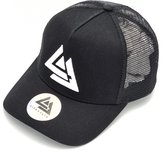 ANGRY ANGELS LIFESTYLE® Retro Trucker Cap Black - One Size