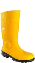Regenlaars PVC S5 (stalen neus) geel- maat 40