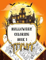 Halloween Coloring Book 1