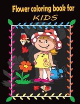 flower coloring book for kids: kids Coloring Books