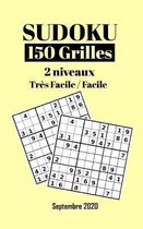 Sudoku 150 Grilles 2 Niveaux - Tres Facile et Facile - Septembre 2020